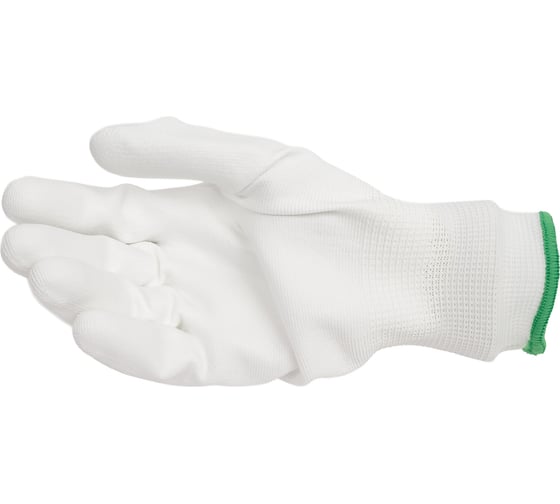 Перчатки Safeprotect НейпПол-Б (нейлон+полиуретан, белый) р, 8 (M) 03054M