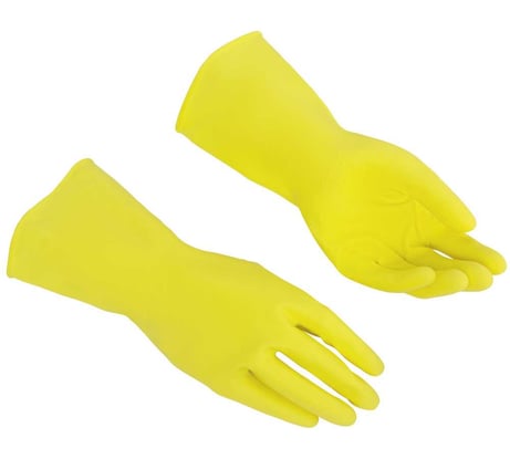 Перчатки резиновые многоцелевые Vileda Professional M, желтый 7337