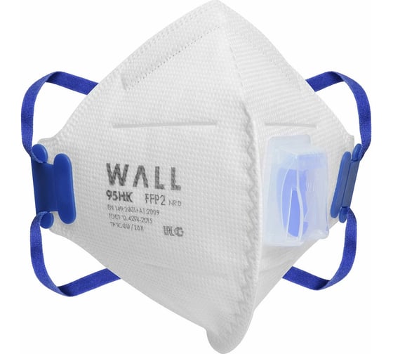 Медицинский респиратор WALL 95 HK FFP2 NR D 19502 M