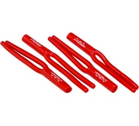 Кабельный ПВХ разветвитель AURA "штаны", 7мм., красный комплект 4 шт RCA-Y07R