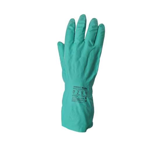 Перчатки Armprotect КЩС, К80, Щ40, 0,38 мм, нитриловые, зеленые, M, 8, NL600 4620207781166