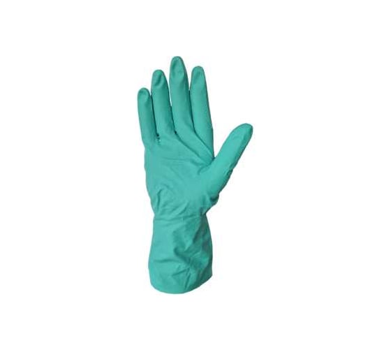 Перчатки Armprotect КЩС, К80, Щ40, 0,38 мм, нитриловые, зеленые, M, 8, NL600 4620207781166