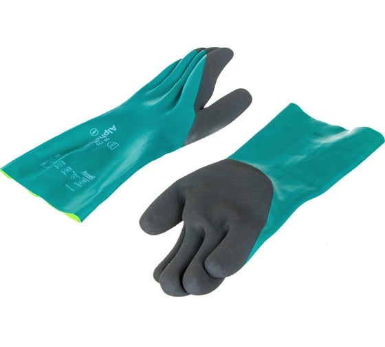 Химостойкие антипорезные перчатки Ansell AlphaTec 58-735-10