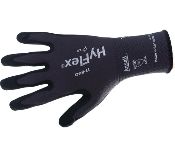 Перчатки от механических повреждений Ansell HyFlex 11-840-10