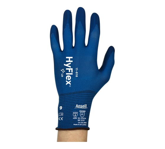 Перчатки от механических повреждений Ansell HyFlex 11-818-7