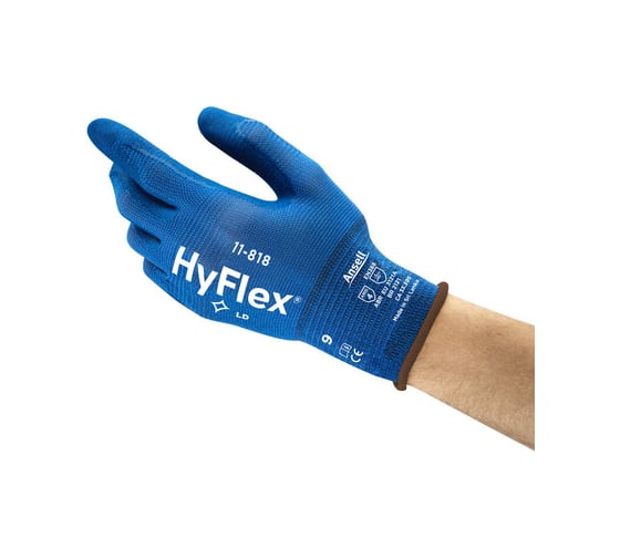 Перчатки от механических повреждений Ansell HyFlex 11-818-7