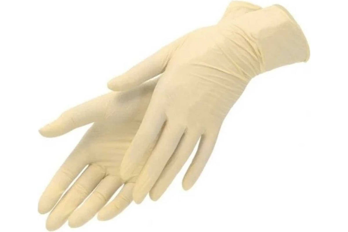 Диагностические смотровые перчатки из латекса EcoLat 2020/S - выгодная .