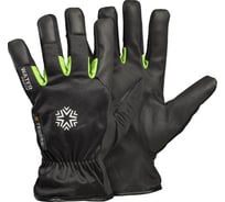 Перчатки из искусственной кожи TEGERA на зимней подкладке, размер 10 518-10