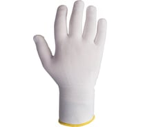 Бесшовные перчатки Jeta Safety из нейлона для точных работ, р. 9/L, 3 пары JS011n-L