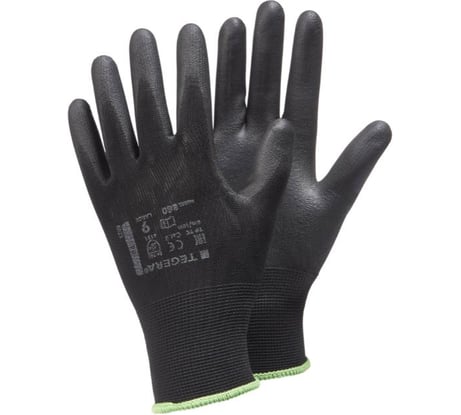 Перчатки из нейлона TEGERA покрытие полиуретан, для точных работ, размер 9 860-9