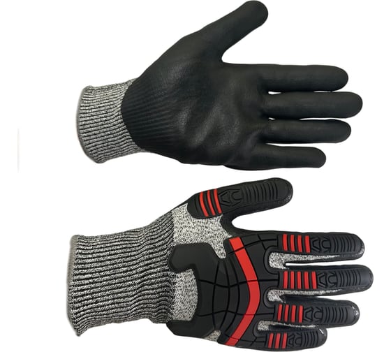 Перчатки противоударные антипорезные Foxy Tools FG-202 (L)