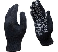 Перчатки утепленные двойные х/б с ПВХ покрытием Master-Pro ГРАФИТ, плотность 10/10, размер 10 (XL), 1 парa 11407-GR-1