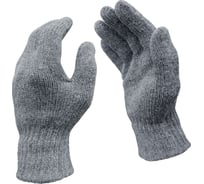 Плотные полушерстяные перчатки без покрытия Master-Pro Мужской подарок ДЛЯ ТЕБЯ РУССКИЙ ЛЕС (ИНЕЙ), плотность 10/10, 1 пара 10507-RFI0-1-PU/FY