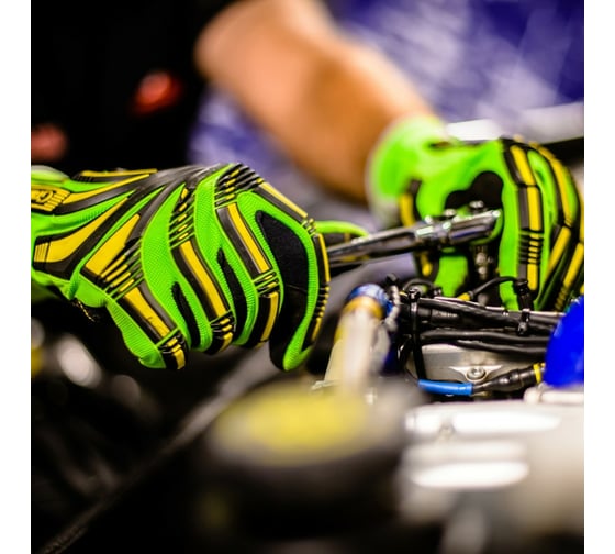 Защитные перчатки Granberg Cut F Impact Hi-Viz 1 пара 115.9001/8