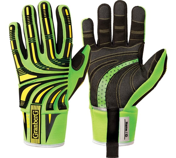 Защитные перчатки Granberg Cut F Impact Hi-Viz 1 пара 115.9001/10