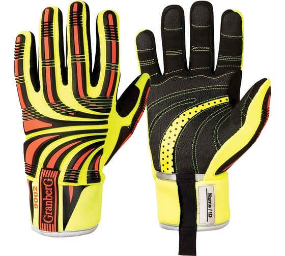Защитные перчатки Granberg Cut D Impact Hi-Viz 1 пара 115.9002/12
