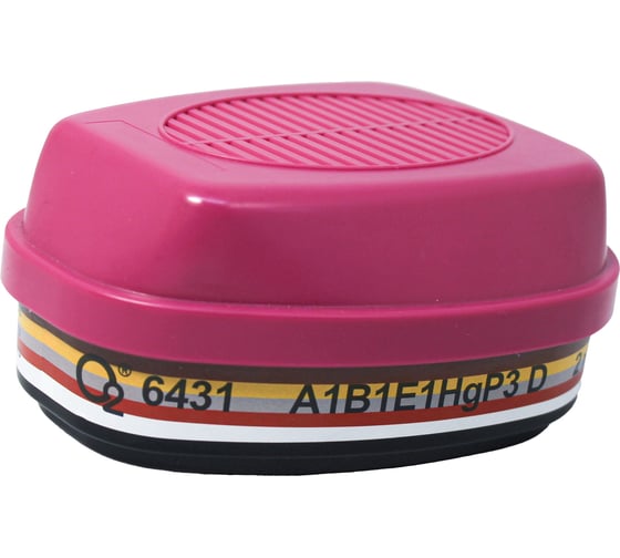 Фильтр угольный A1B1E1HgP3D, 2 шт О2 6431