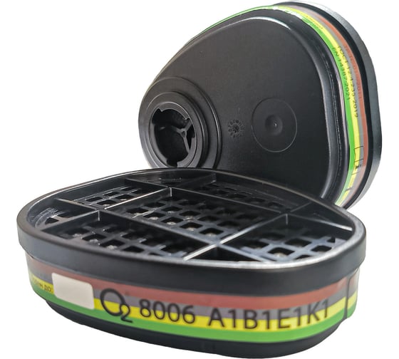 Фильтр угольный О2 А1B1Е1К1 8006 2 шт.