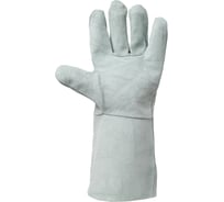 Краги РосМарка серые без подкладки, 35 см (1400), размер 10,5 К1400