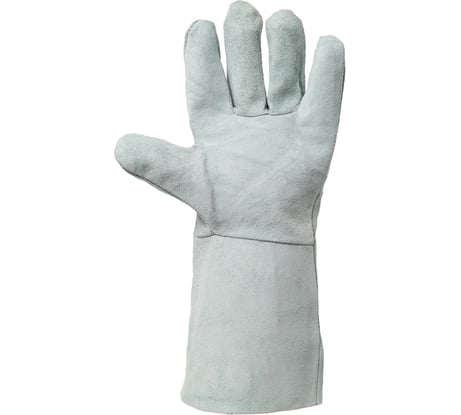 Краги РосМарка серые без подкладки, 35 см (1400), размер 10,5 К1400