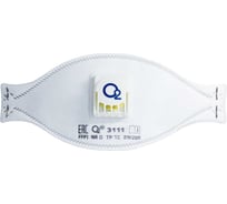 Полумаска фильтрующая FFP1 NR D с клапаном выдоха О2 3111