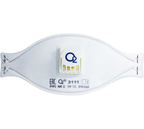 Полумаска фильтрующая FFP1 NR D с клапаном выдоха О2 3111