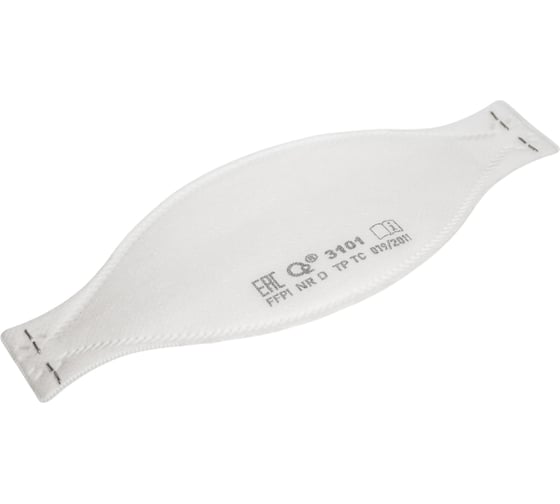 Респиратор О2 трехпанельный FFP1 NRD без клапана выдоха 3101 1