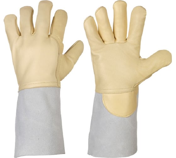 Спилковые пятипалые краги STRONG HAND WELDERSTAR кожа, спилок 0272-11