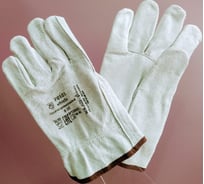 Цельноспилковые перчатки Элит-Профи Driver Grey F0101