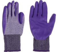 Перчатки с латексным полуобливом Inbloom р.9, 24см, спандекс, 55г 180-023