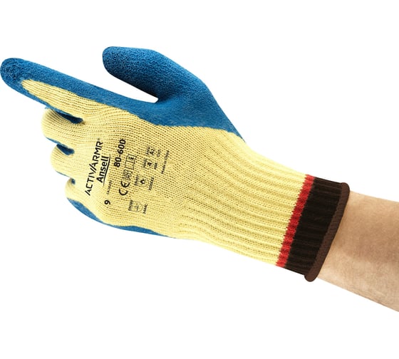 Перчатки от механических повреждений Ansell ActivArmrPowerflex 80-600-10