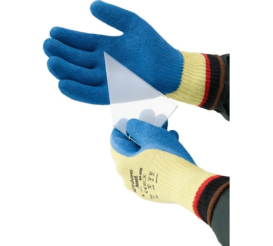 Перчатки от механических повреждений Ansell ActivArmrPowerflex 80-600-10