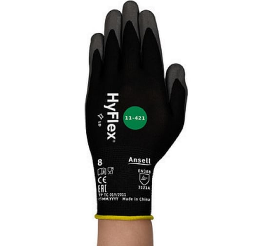 Перчатки от механических повреждений Ansell HyFlex 11-421-7 1