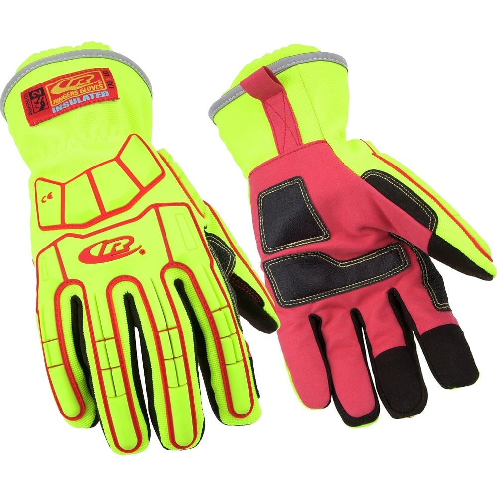 Зимние противоударные антипорезные перчатки Ansell RINGERS R176-10 ...