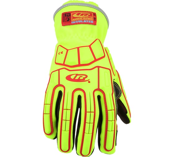 Зимние противоударные антипорезные перчатки Ansell RINGERS R176-10