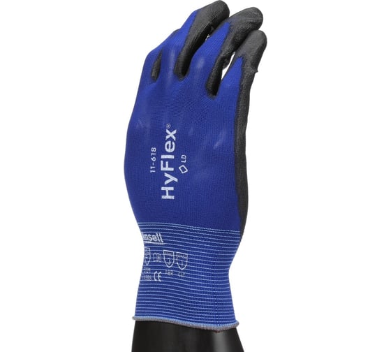 Перчатки от механических повреждений Ansell HyFlex 11-618-9