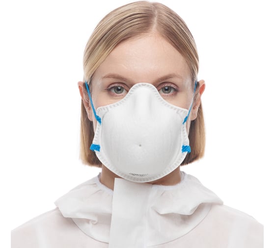 Формованная фильтрующая полумаска UNIXAir 112 FFP2 R D 5 шт. 102-044-0006