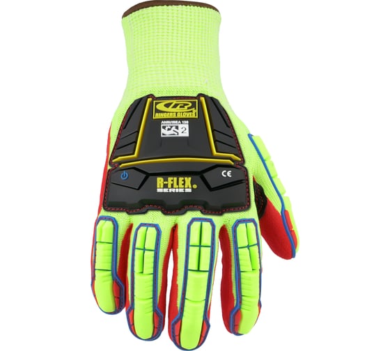 Зимние противоударные антипорезные перчатки Ansell RINGERS R085-10