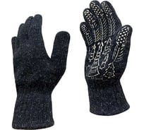 Плотные полушерстяные перчатки с ПВХ покрытием Master-Pro® РУССКИЙ ЛЕС (ЗИМА), 50 пар, плотность 10/10 10907-RF1-50