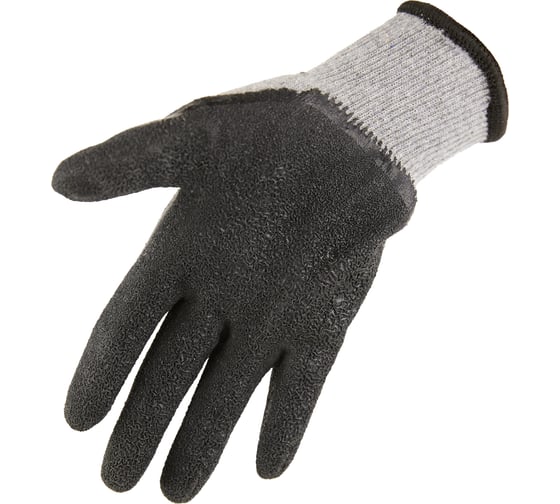 Перчатки SaveHands 102, ХБ с рельефным латексным покрытием 101102