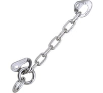 Шлямбурные уши с кольцом и цепью VENTO д.12мм нержавейка (CE, UIAA) vnt 1196