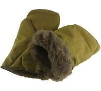 Рукавицы утепленные СПЕЦСНАБ шерстяной мех, ткань палатка РУК2