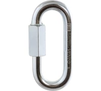 Карабин-рапид VENTO Link 8 zn стальной овальный, оцинкованный vnt 1138