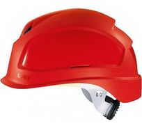 Каска Uvex Феос B-S-WR, храповик, красная 9772332