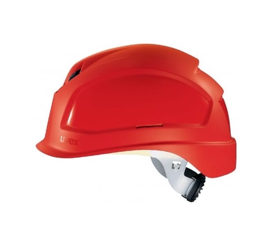 Каска Uvex Феос B-S-WR, храповик, красная 9772332