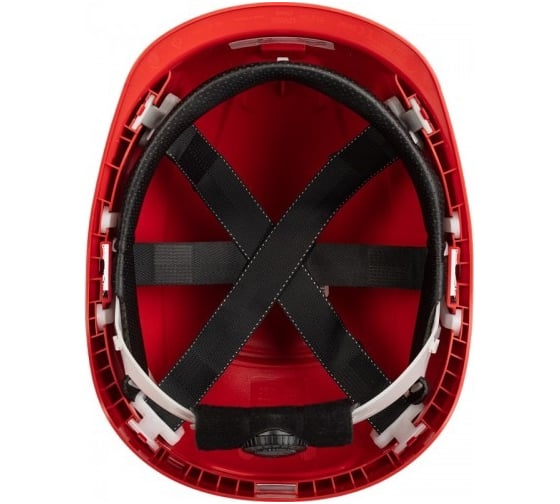 Каска Uvex Феос B-S-WR, храповик, красная 9772332