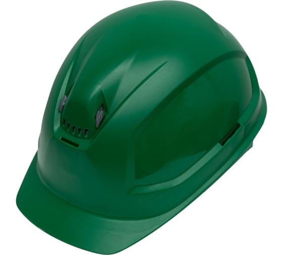 Каска Uvex Феос B-WR, храповик, зеленая 9772430