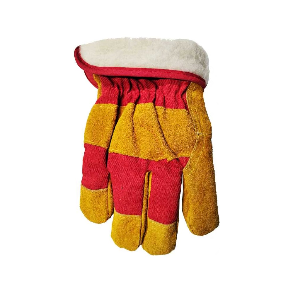 Перчатки монтажные утепленные c искусственным белым мехом SAMGRUPP ...