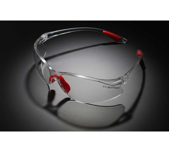 Очки защитные открытые SAMGRUPP поликарбонат прозрачные, устойчивы к царапинам Antifog 50 шт SAMC-073002001-50 1