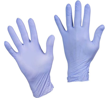 Перчатки нитриловые хозяйственные Paclan 100 шт, р.M 407871